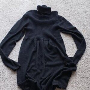 Apt.9 Black Knitted Dress with turtleneck